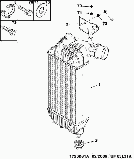 DS 1321 27 - RADIATOR FIXING BRACKET autozip.com.ua