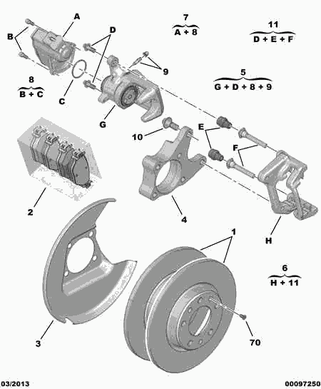 Opel 16 095 828 80 - Гальмівний диск autozip.com.ua