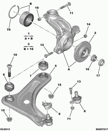 Opel 96 750 318 80 - Важіль незалежної підвіски колеса autozip.com.ua