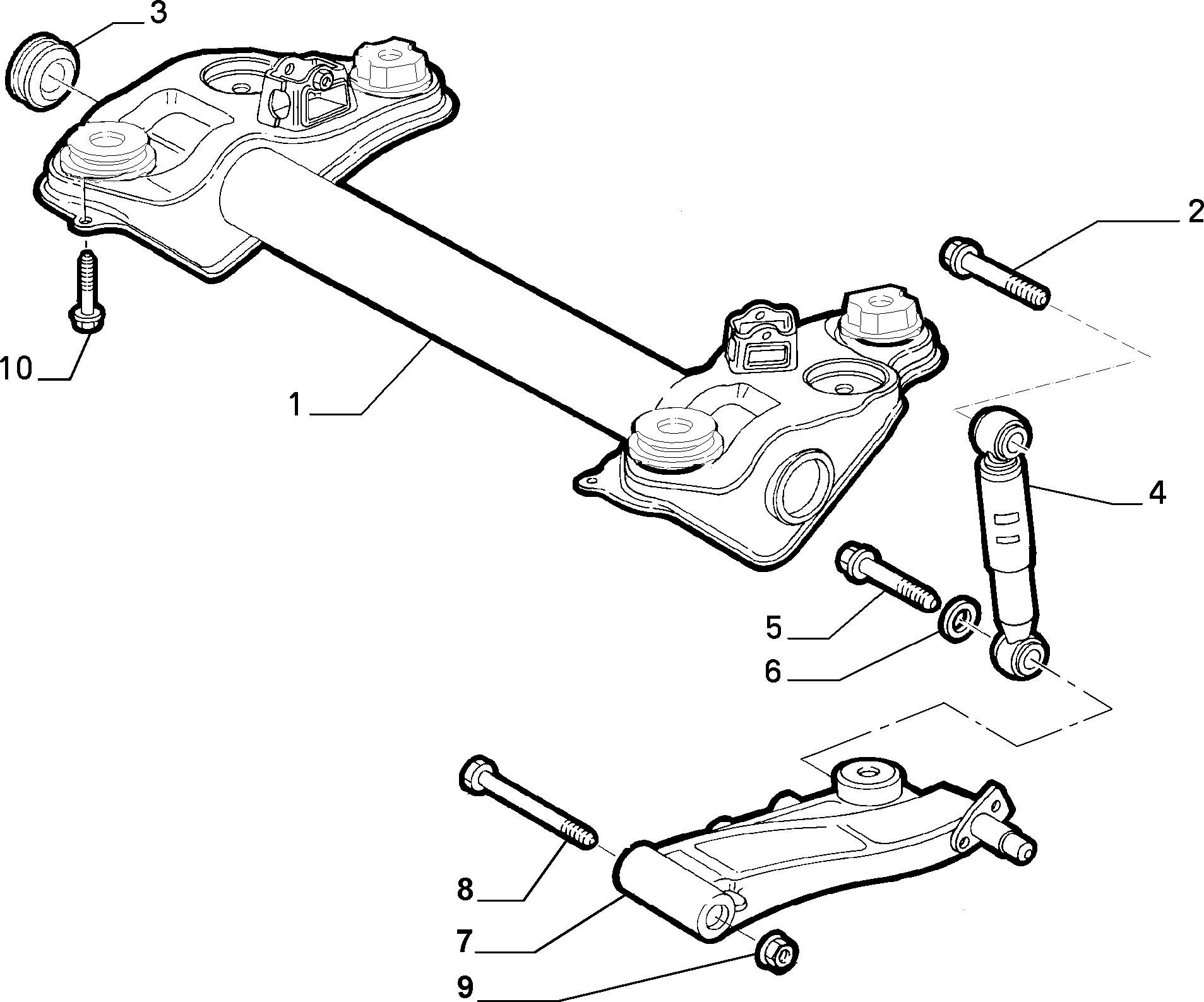 FIAT 71718284 - Амортизатор autozip.com.ua