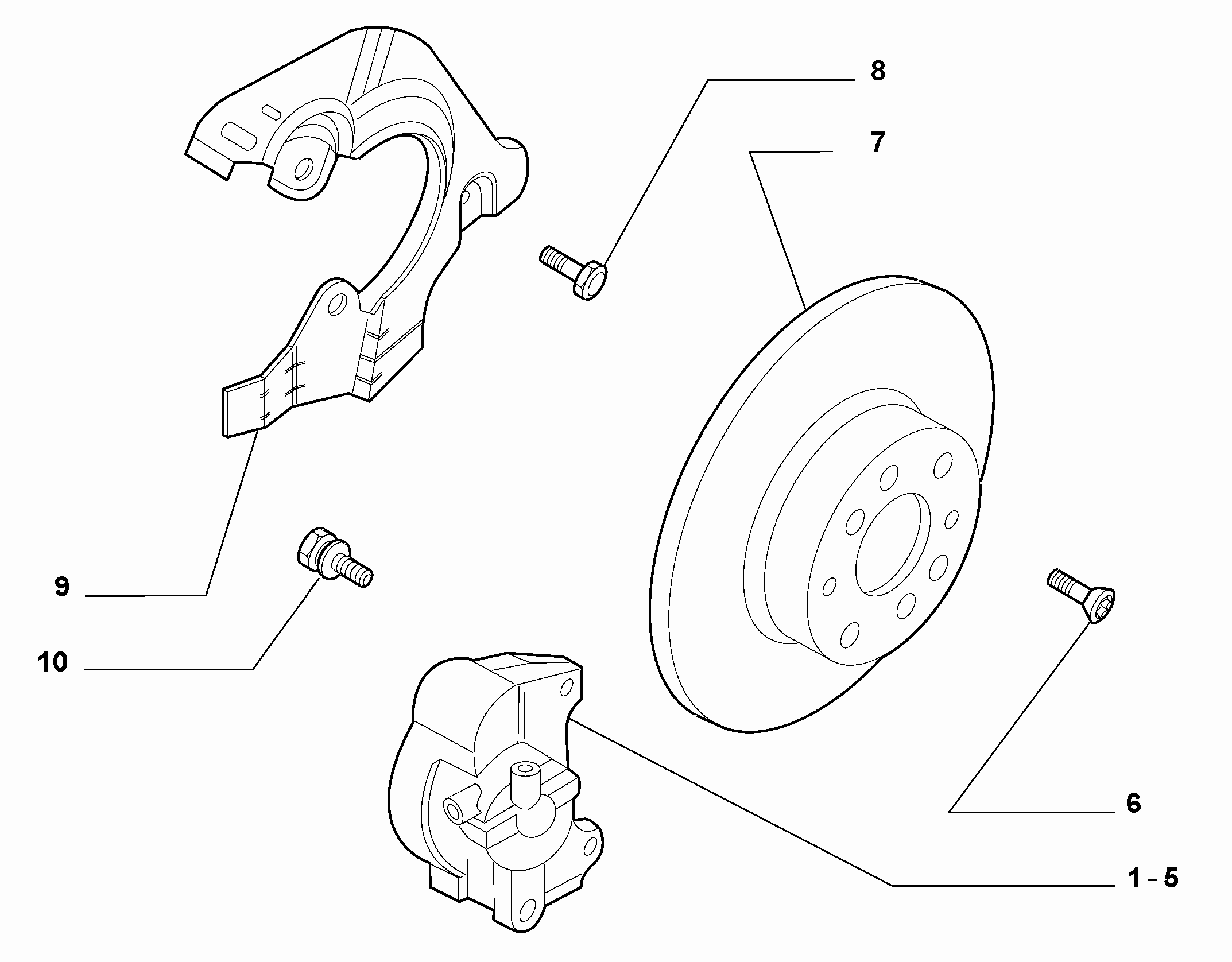 Abarth 55700921 - Гальмівний диск autozip.com.ua