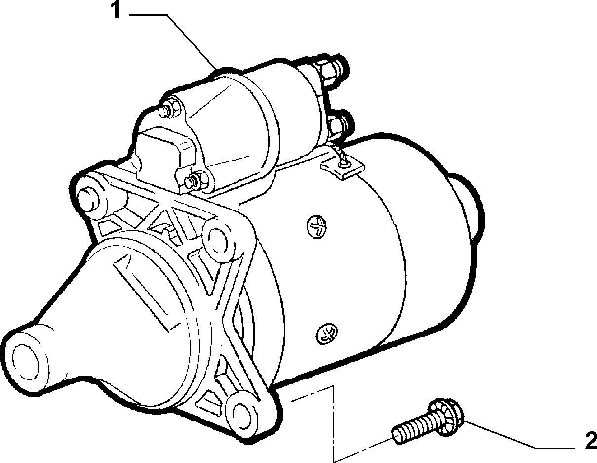 Alfa Romeo 46437520 - Стартер autozip.com.ua