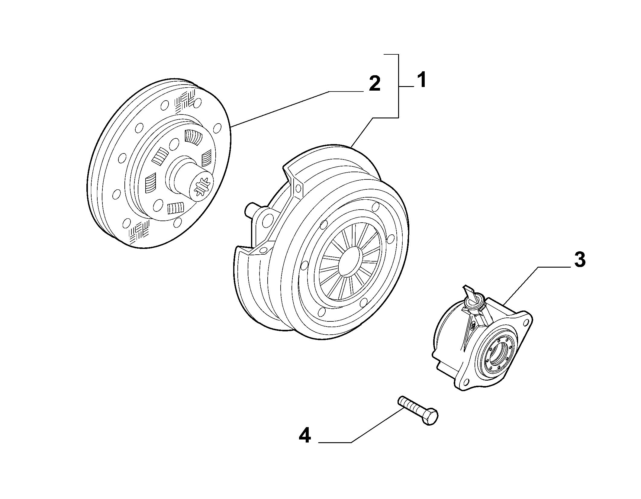 FIAT 55190965 - Центральний вимикач, система зчеплення autozip.com.ua