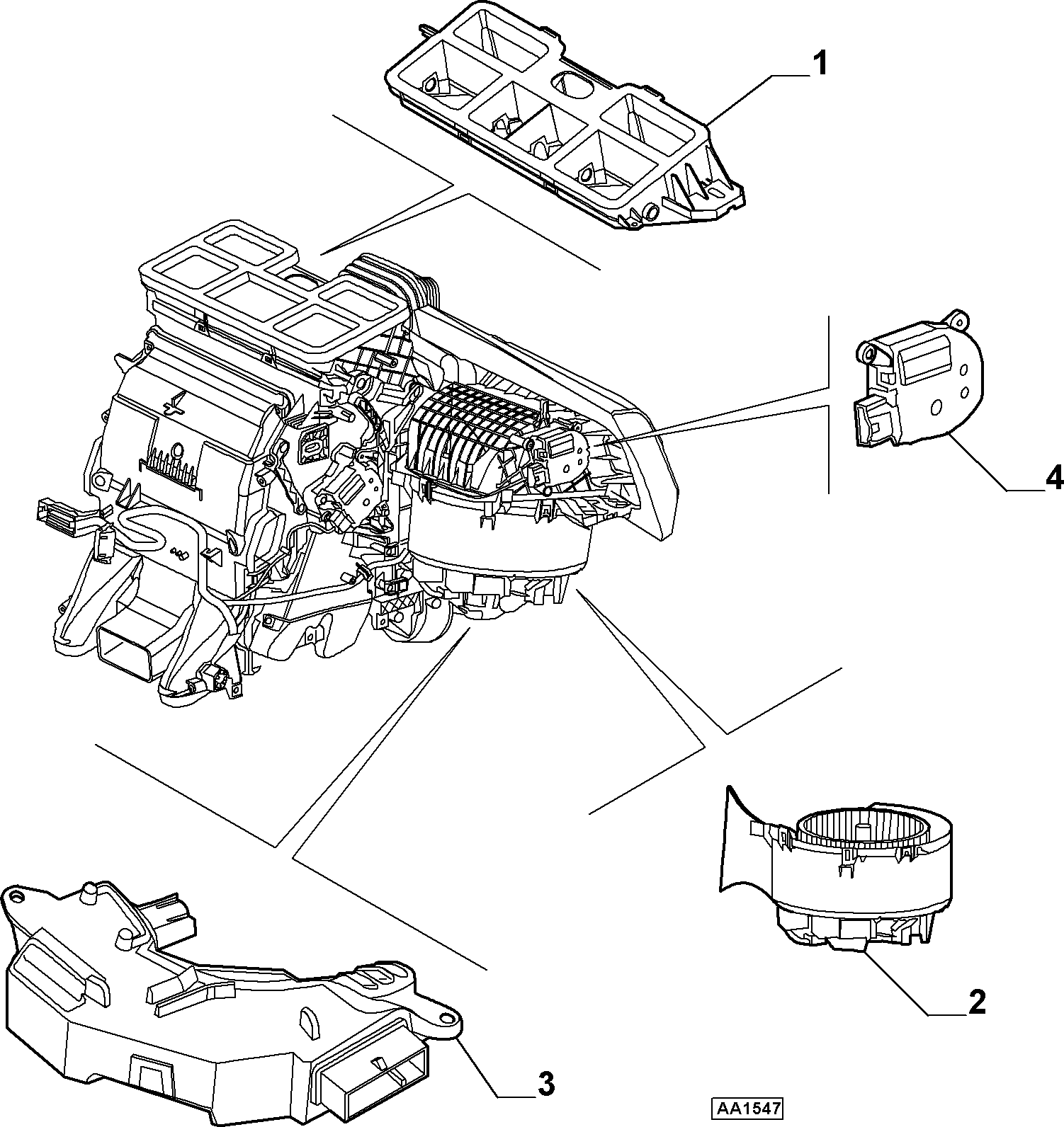 SAAB 77363723 - Вентилятор салону autozip.com.ua