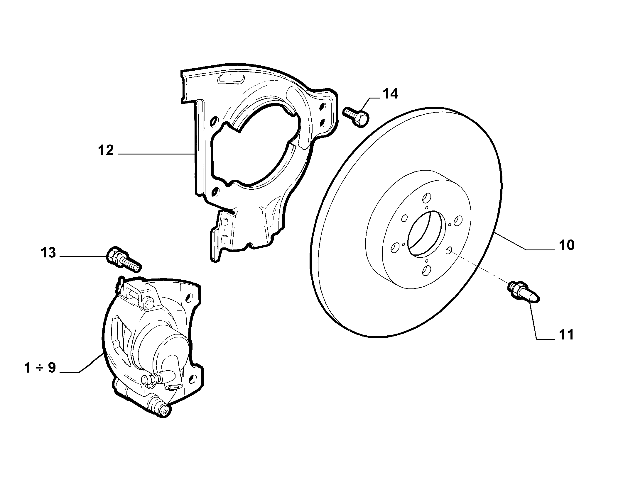 FIAT 71772238 - Гальмівний диск autozip.com.ua