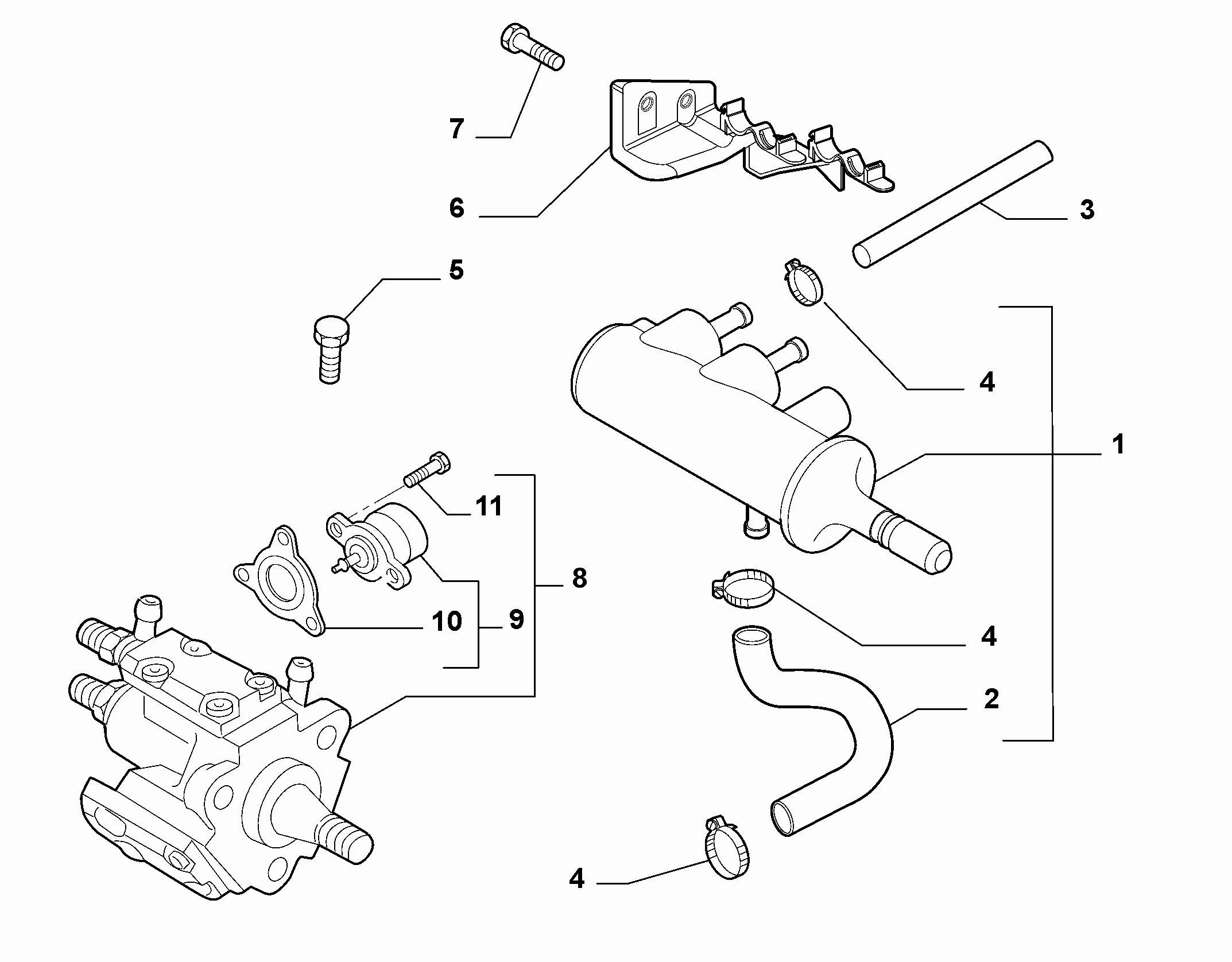 Alfa Romeo 71754620 - Прокладка, паливний насос високого тиску autozip.com.ua