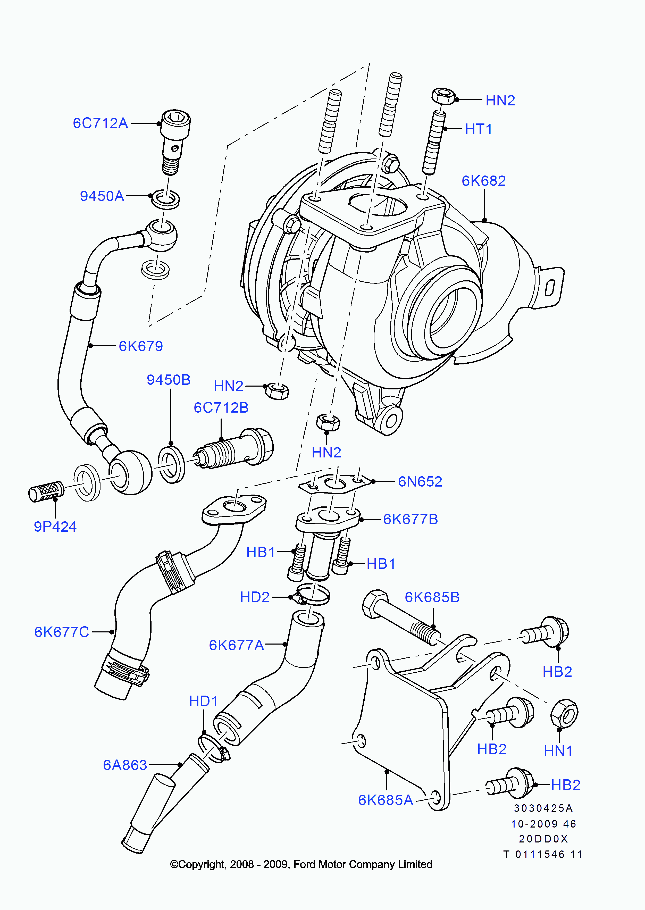 FORD 1496216 - Компресор, наддув autozip.com.ua