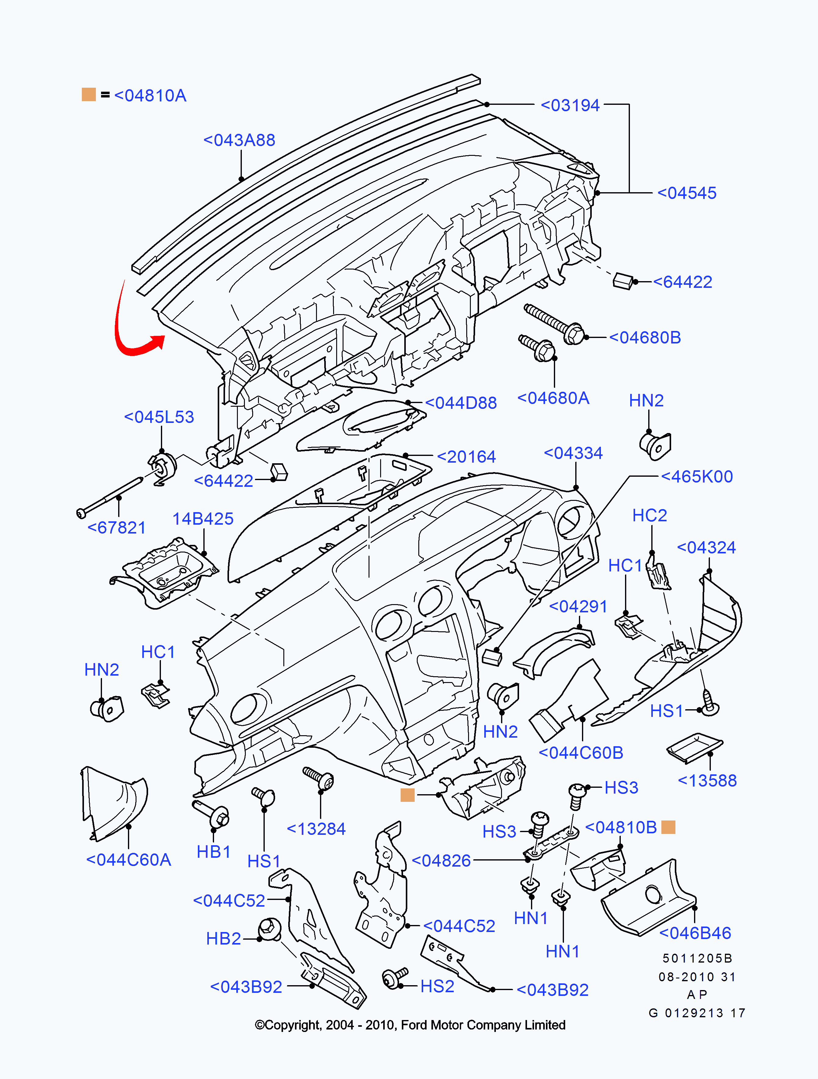 FORD 1355548 - Тяга / стійка, стабілізатор autozip.com.ua