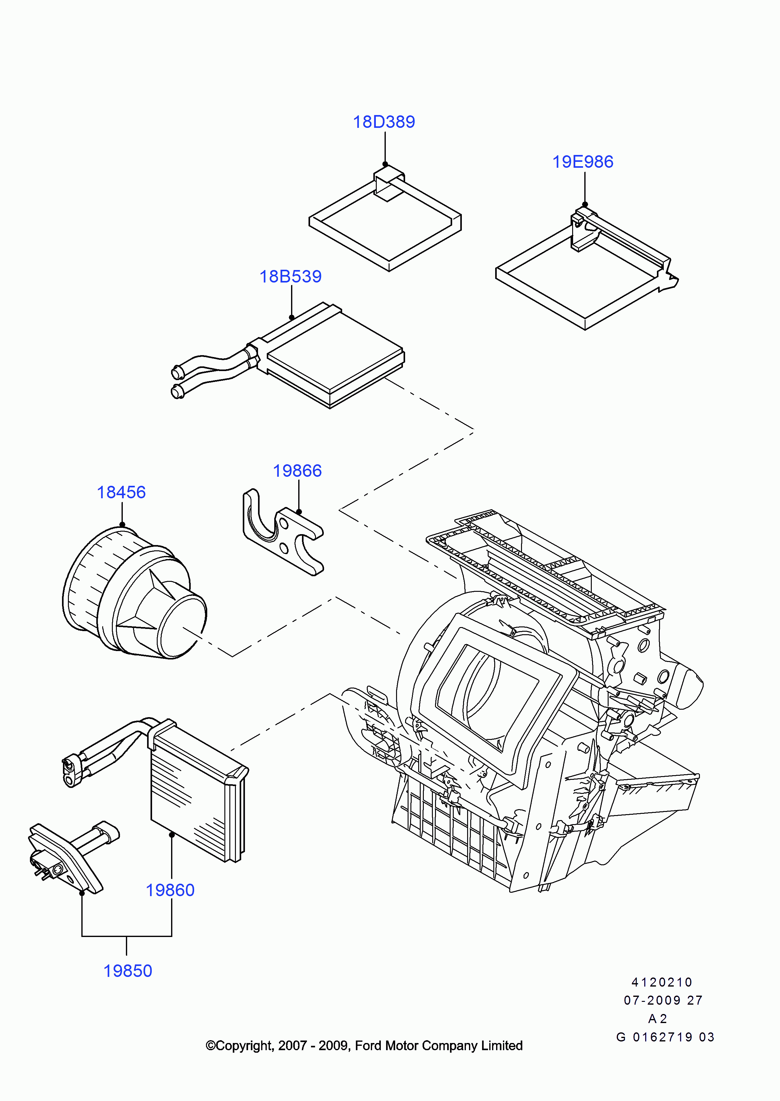 FORD 1 548 220 - Вентилятор салону autozip.com.ua