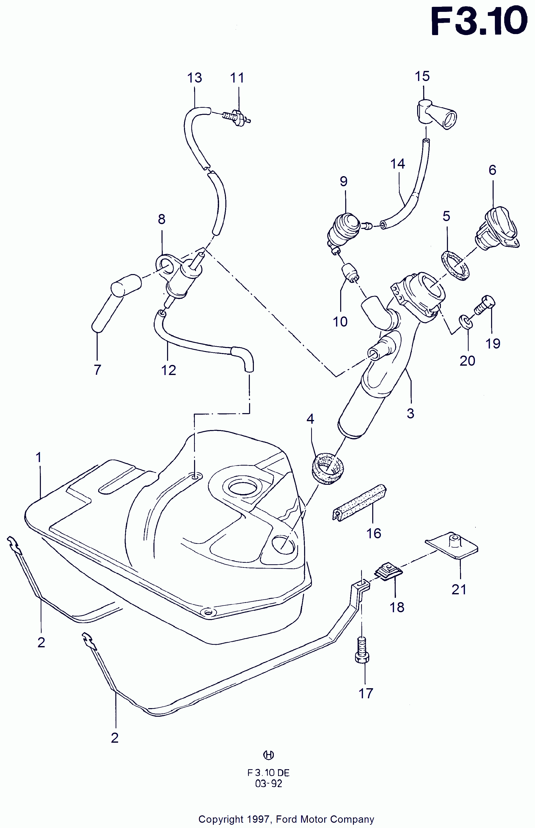 DAF 164 0921 - Повітряний фільтр autozip.com.ua