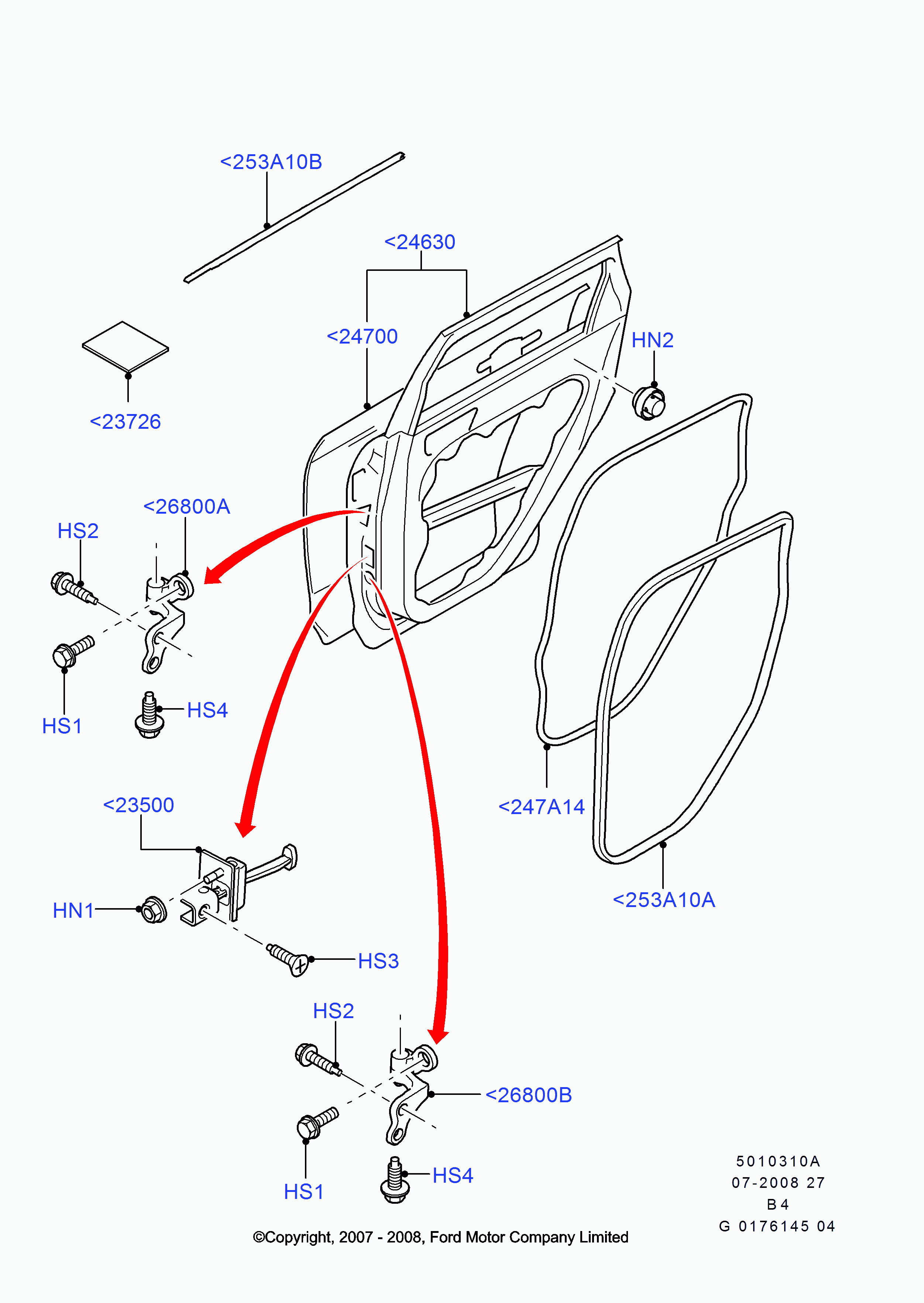 FORD 1641573 - Фіксатор дверей autozip.com.ua