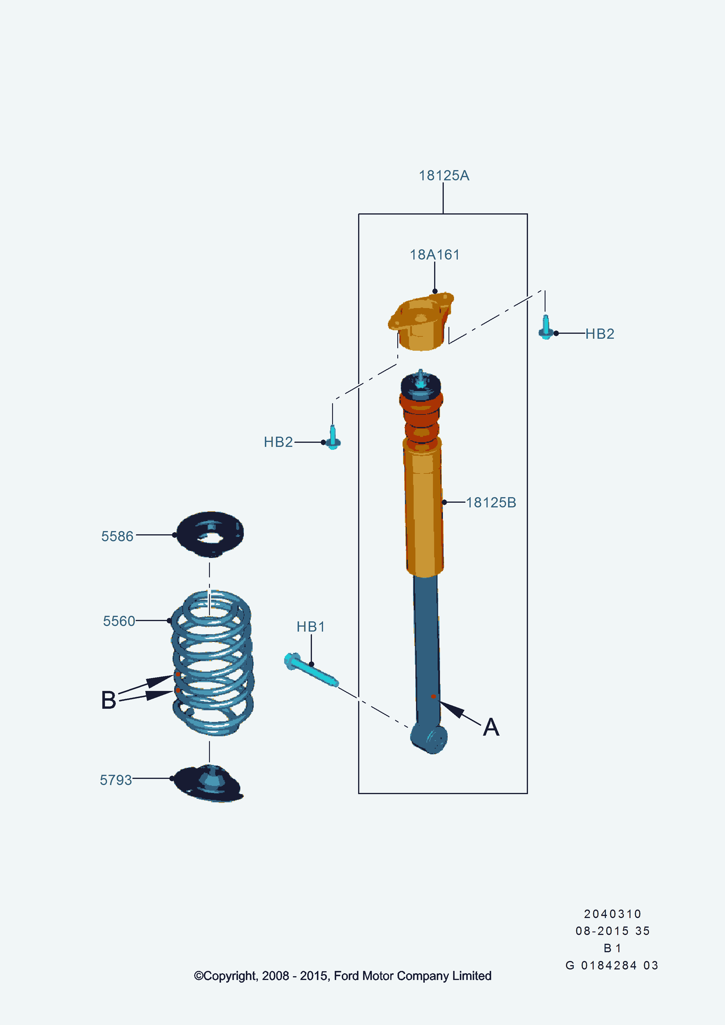 FORD 1754841 - Амортизатор autozip.com.ua