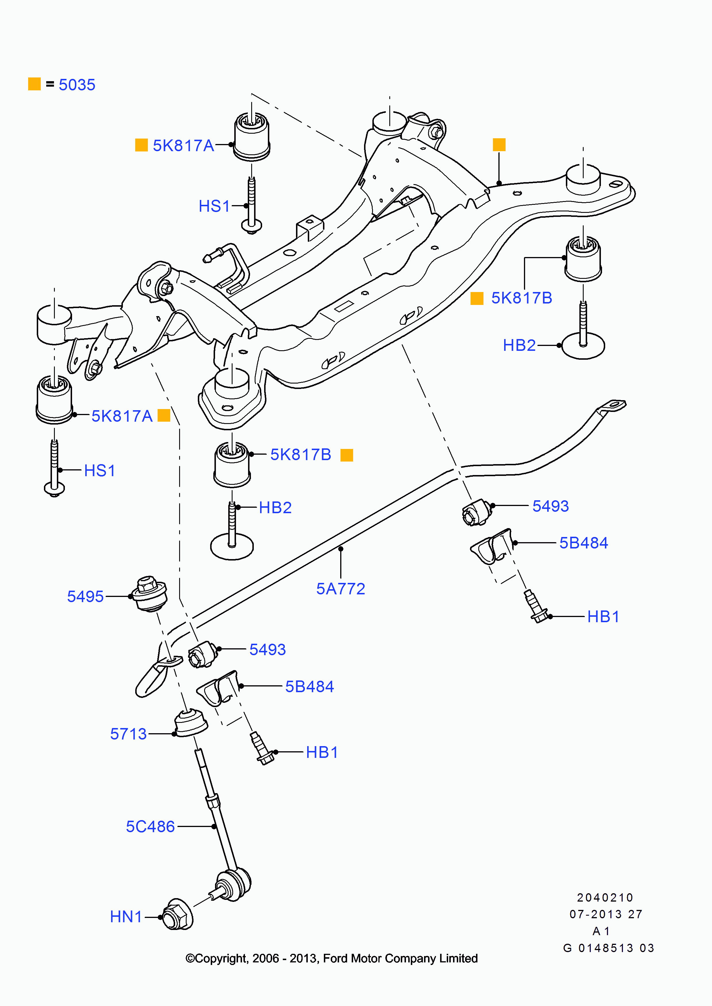 Scania 1425853 - Тяга / стійка, стабілізатор autozip.com.ua