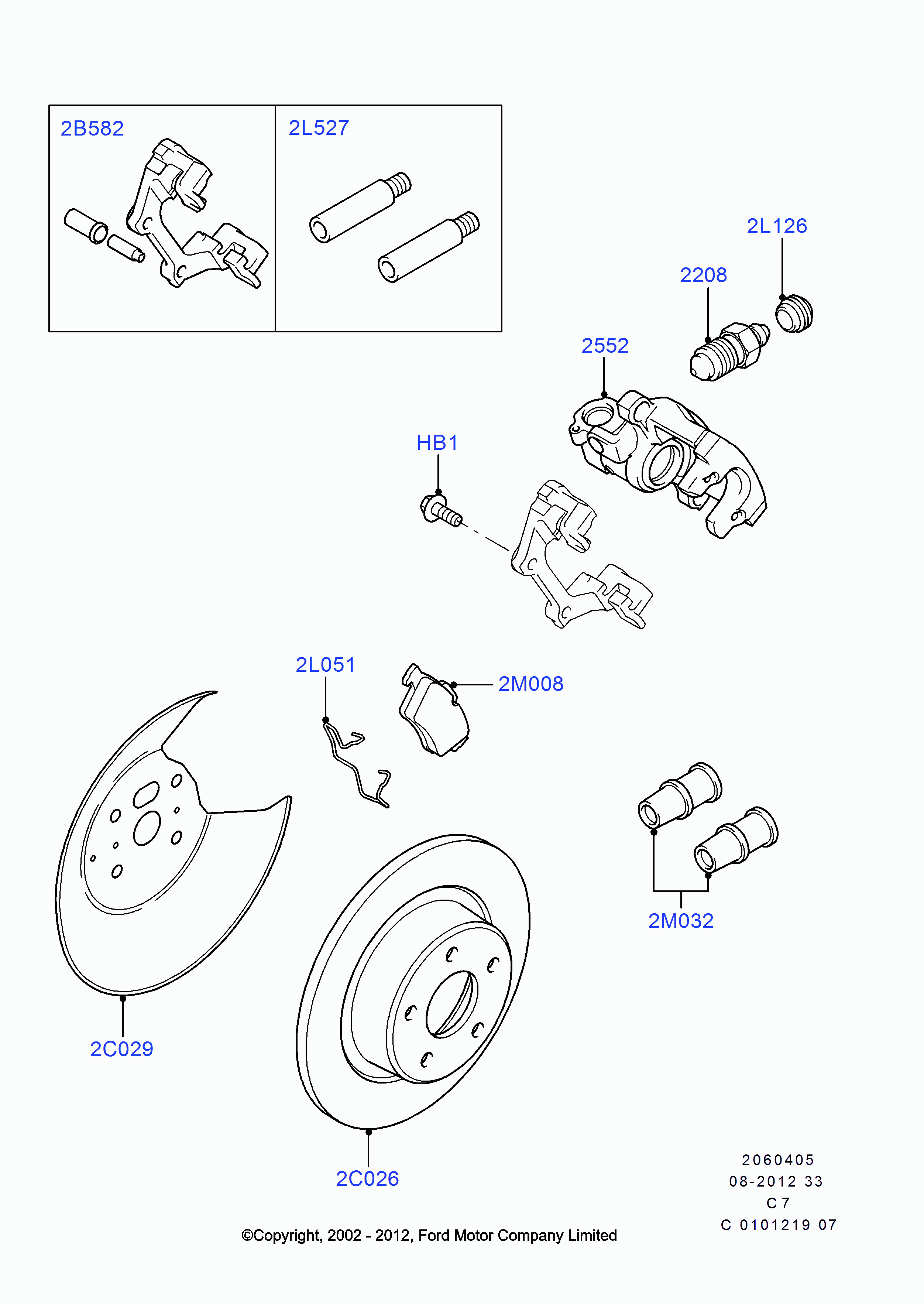 FORD 1362868 - Гальмівний диск autozip.com.ua