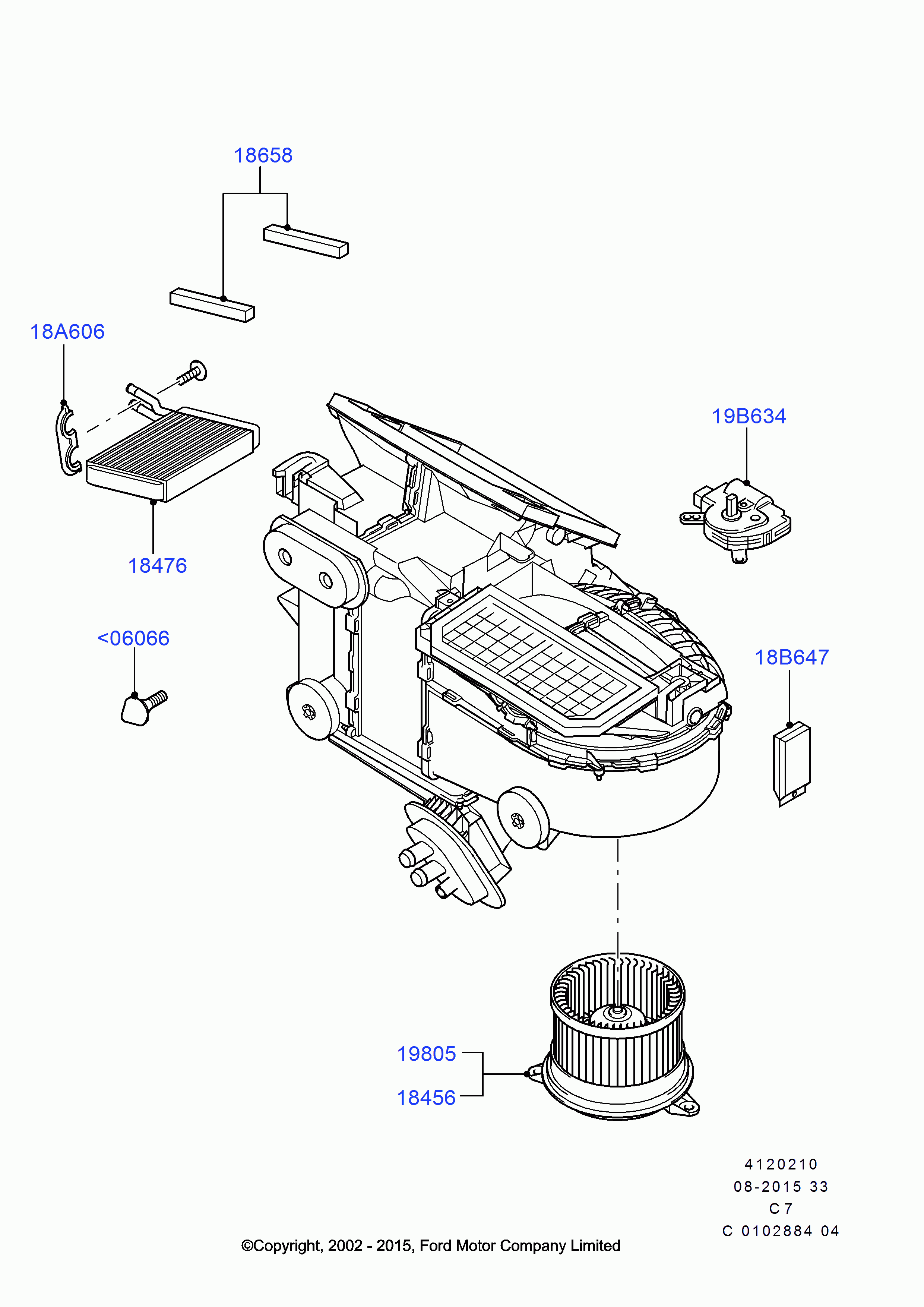 FORD 1151988 - Вентилятор салону autozip.com.ua