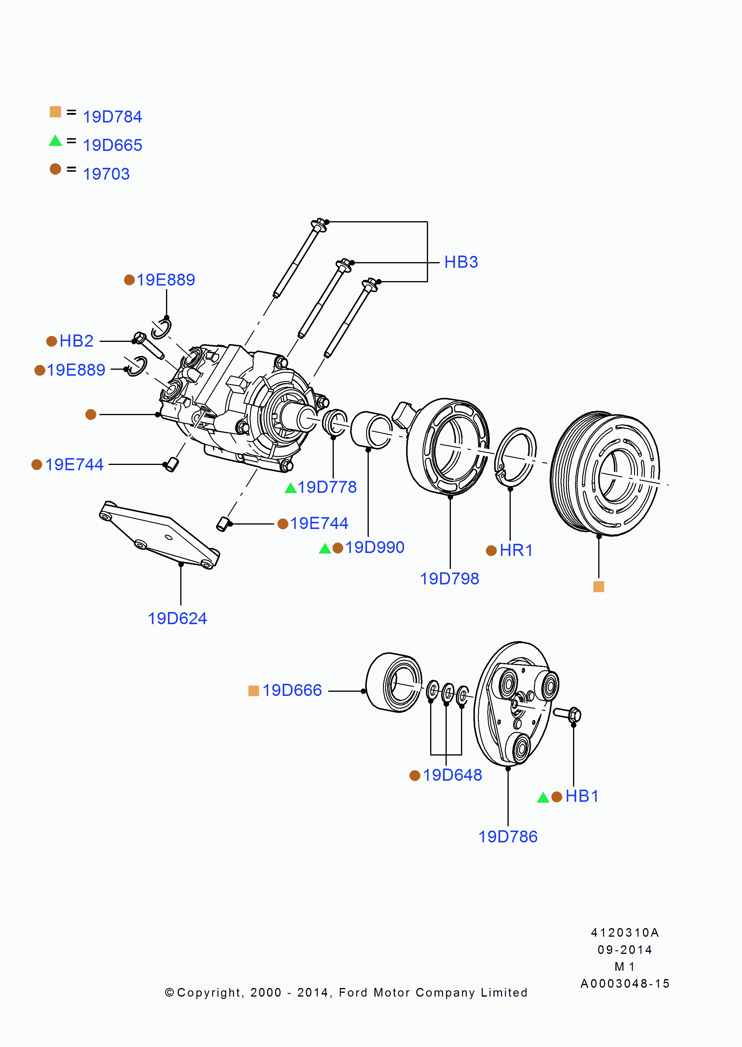 FORD 1051195 - Bracket autozip.com.ua