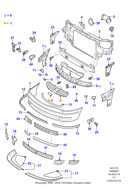 FORD 1110387 - Sensor - Air Cond. Ambient Air autozip.com.ua