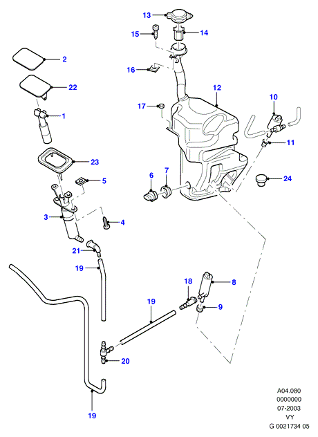 FORD 1 209 387 - Водяний насос, система очищення фар autozip.com.ua