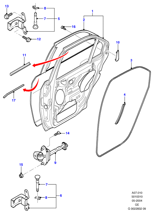 FORD 1127141 - Облицювання / захисна накладка, буфер autozip.com.ua