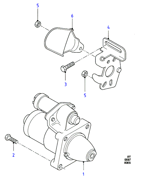 FORD 1 478 331 - Стартер autozip.com.ua