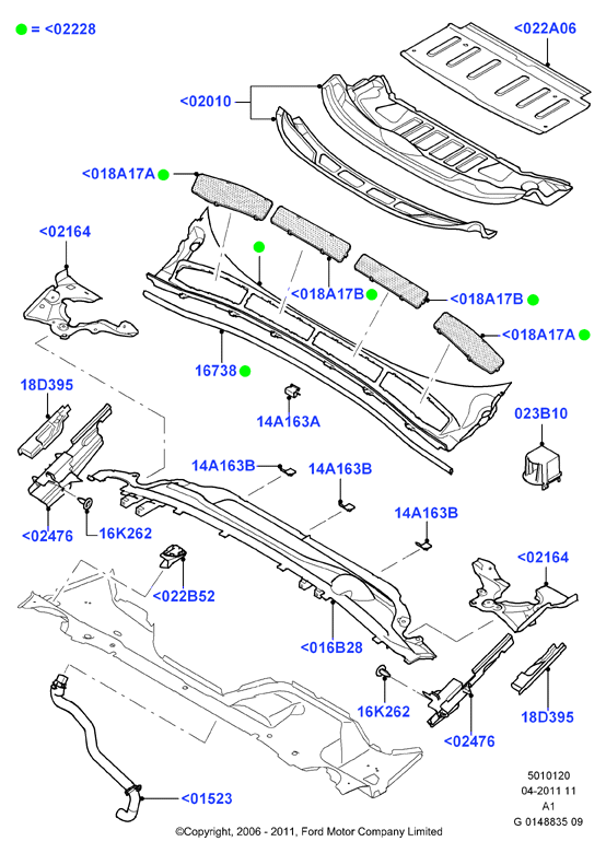 FORD 1487162 - Амортизатор autozip.com.ua