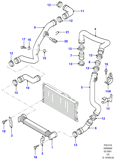 VAG 1003742 - Датчик, температура впускається autozip.com.ua