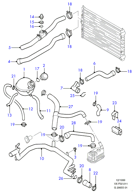 FORD 7210733 - Термовимикач, вентилятор радіатора / кондиціонера autozip.com.ua