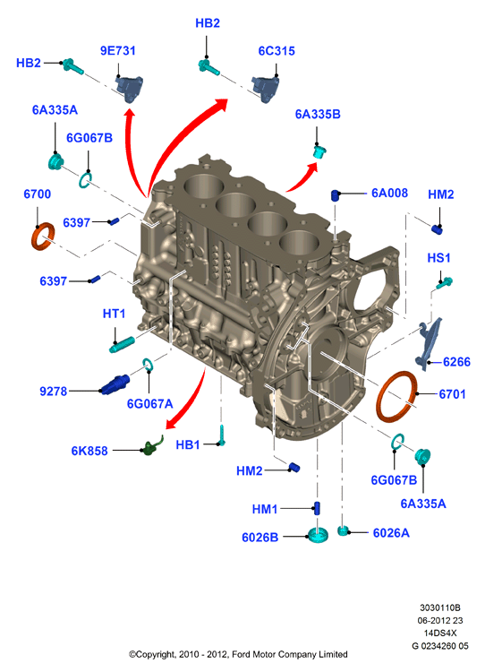 FORD 1 142 359 - Ущільнене кільце, колінчастий вал autozip.com.ua