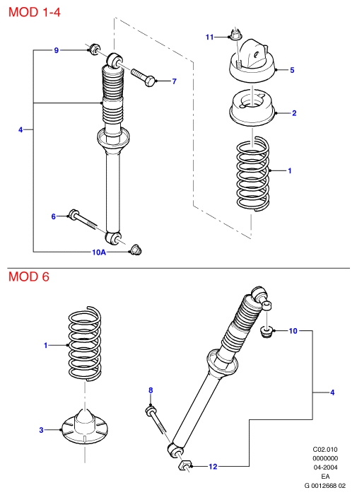 FORD 1 302 273 - Амортизатор autozip.com.ua