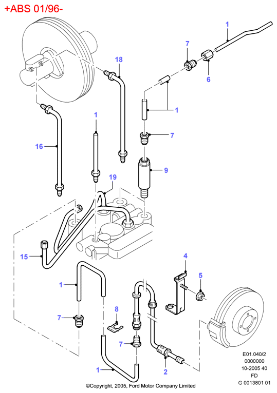 FORD 6758612 - Зажим, молдинг / захисна накладка autozip.com.ua