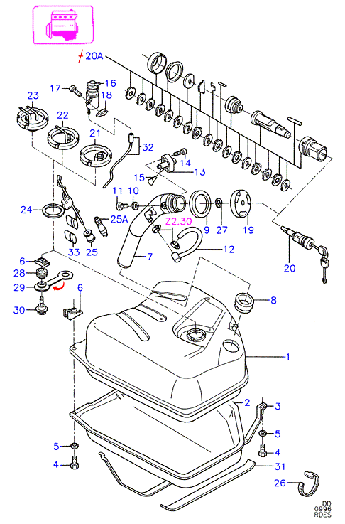 DAF 1542397 - Фільтр, повітря у внутрішній простір autozip.com.ua