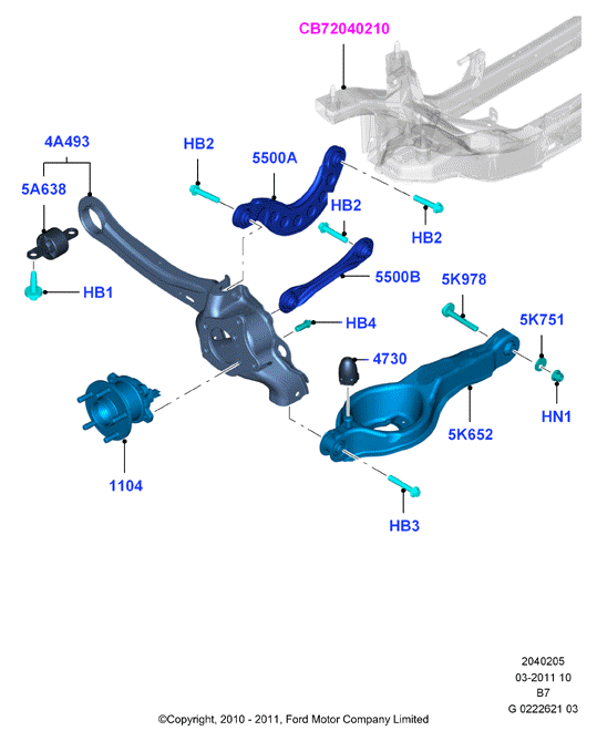 Volvo 1692849 - Втулка, балка мосту autozip.com.ua