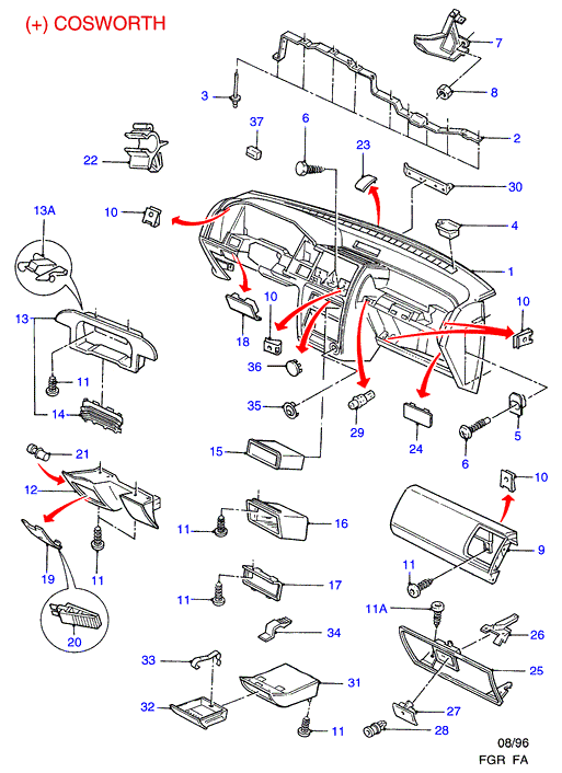 FIAT 1004652 - Повітряний фільтр autozip.com.ua