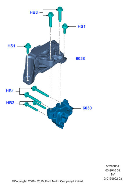 FORD 1 387 787 - Подушка, підвіска двигуна autozip.com.ua