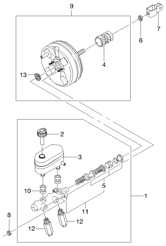 Plymouth 426299 - Головний гальмівний циліндр autozip.com.ua