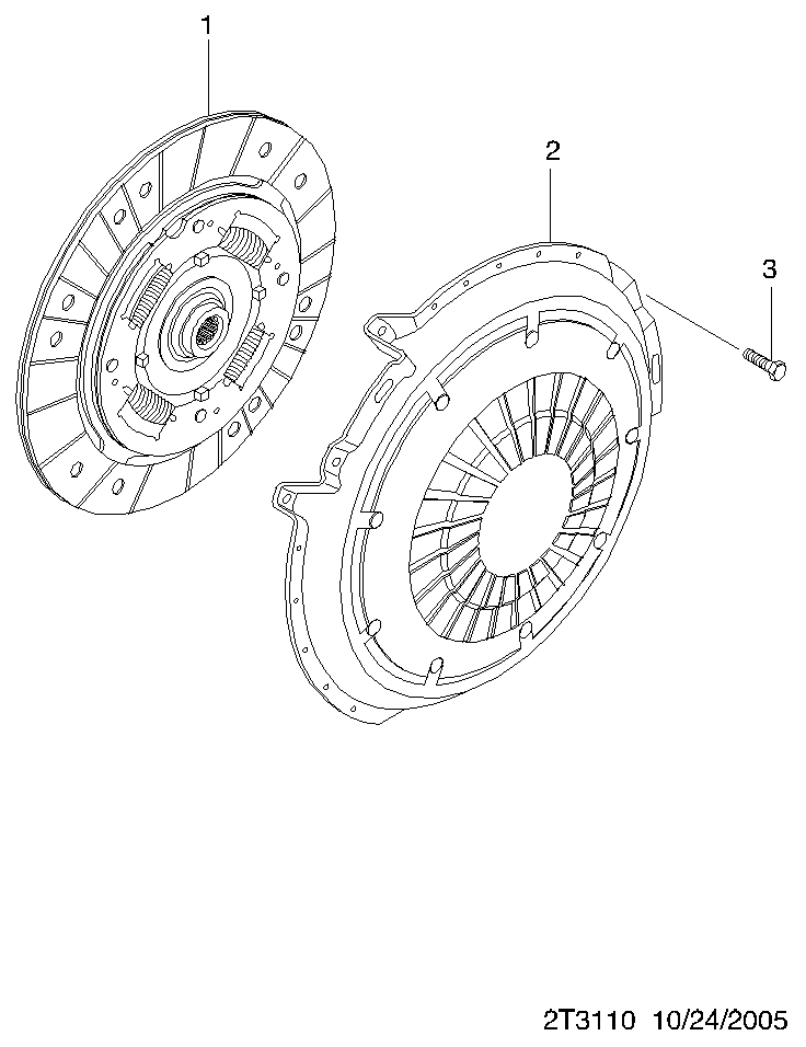 General Motors 96343030 - Диск зчеплення autozip.com.ua