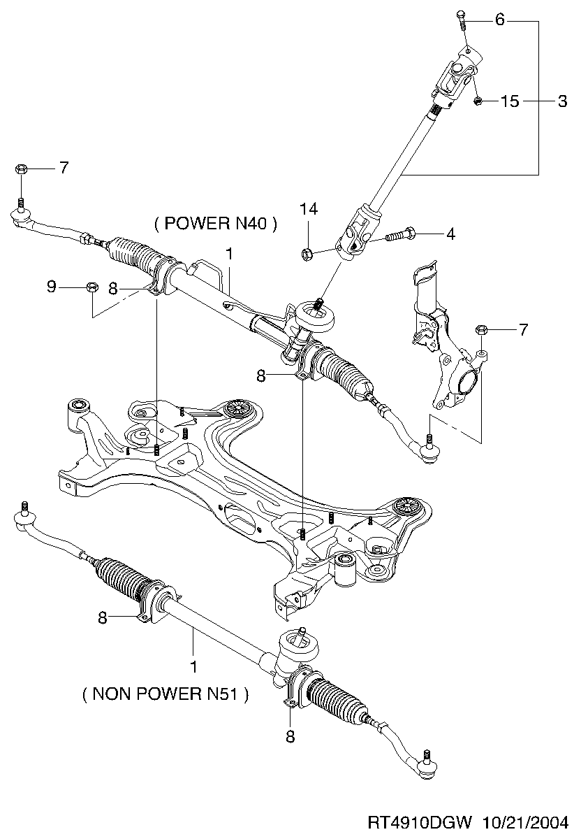 Chevrolet 9642-5093 - Осьовий шарнір, рульова тяга autozip.com.ua