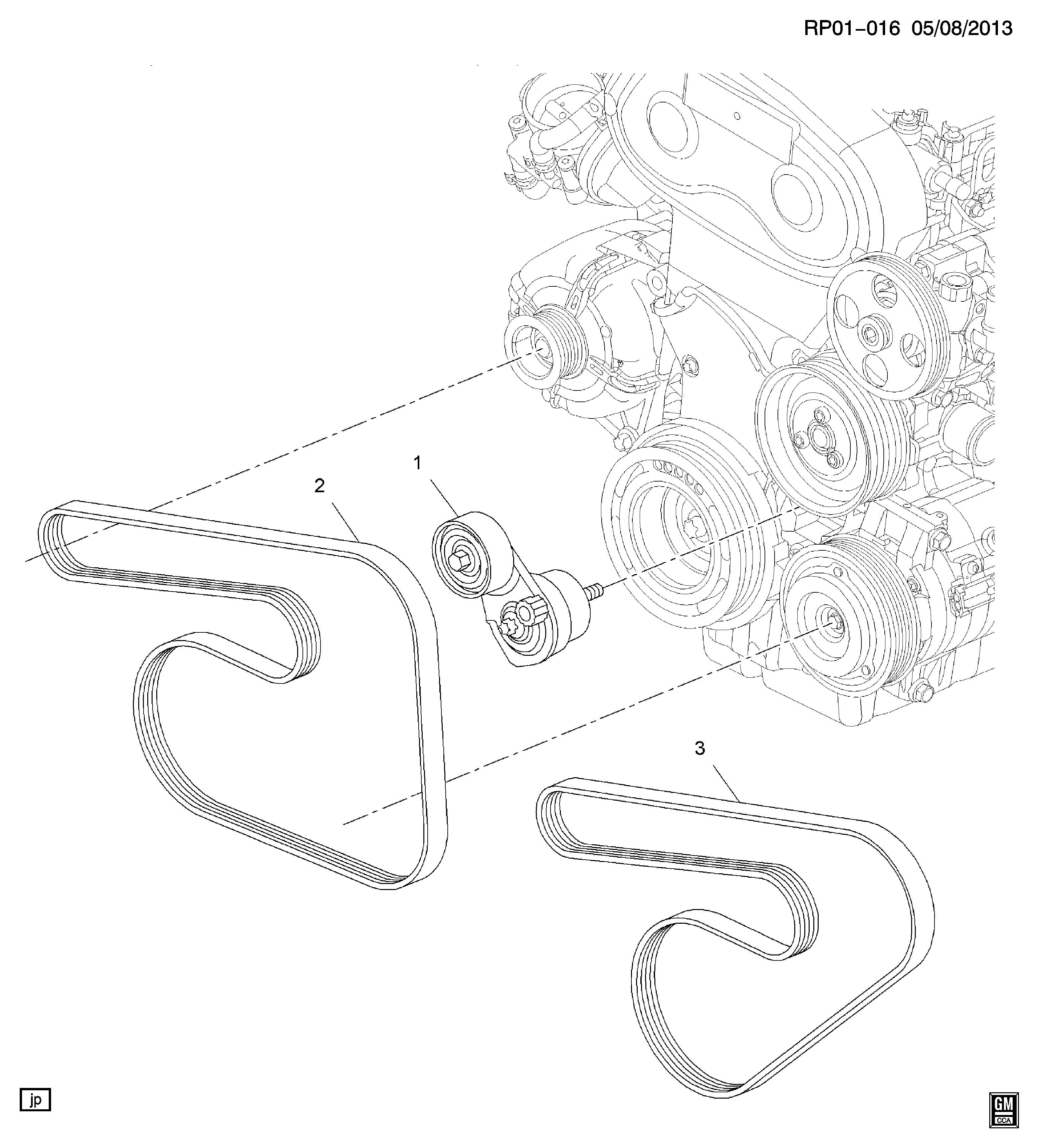 DAEWOO 55563925 - Поліклиновий ремінь autozip.com.ua