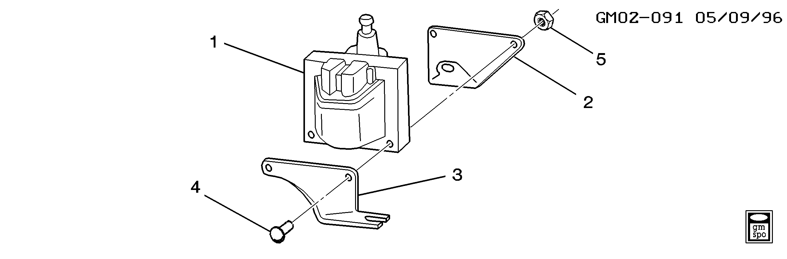 Buick 12 498 334 - Котушка запалювання autozip.com.ua