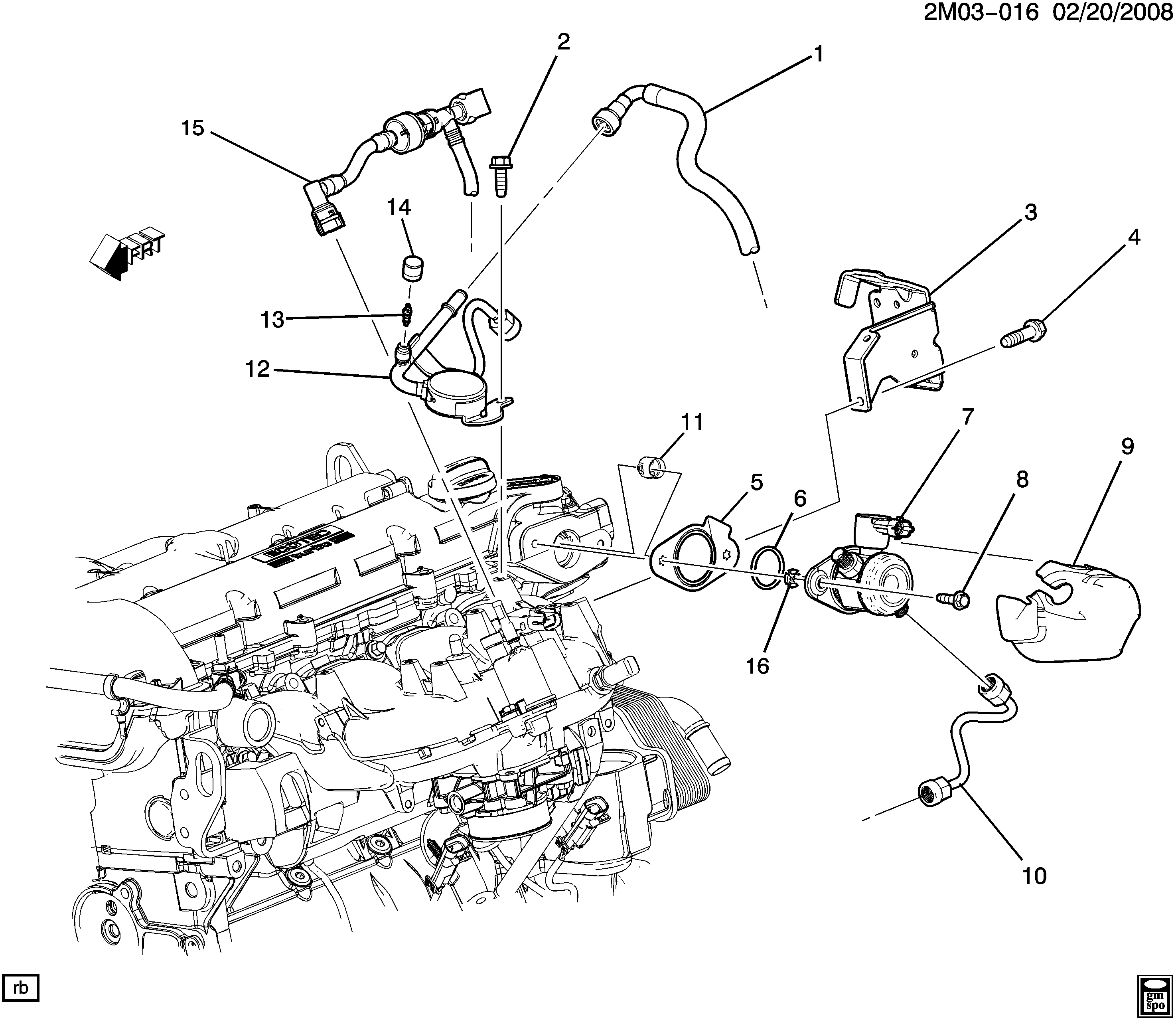 General Motors 12658478 - PUMP,FUEL(INCLS 5,6,8,16)(HIGH PRESSURE)(ACDelco #HPM1005) autozip.com.ua