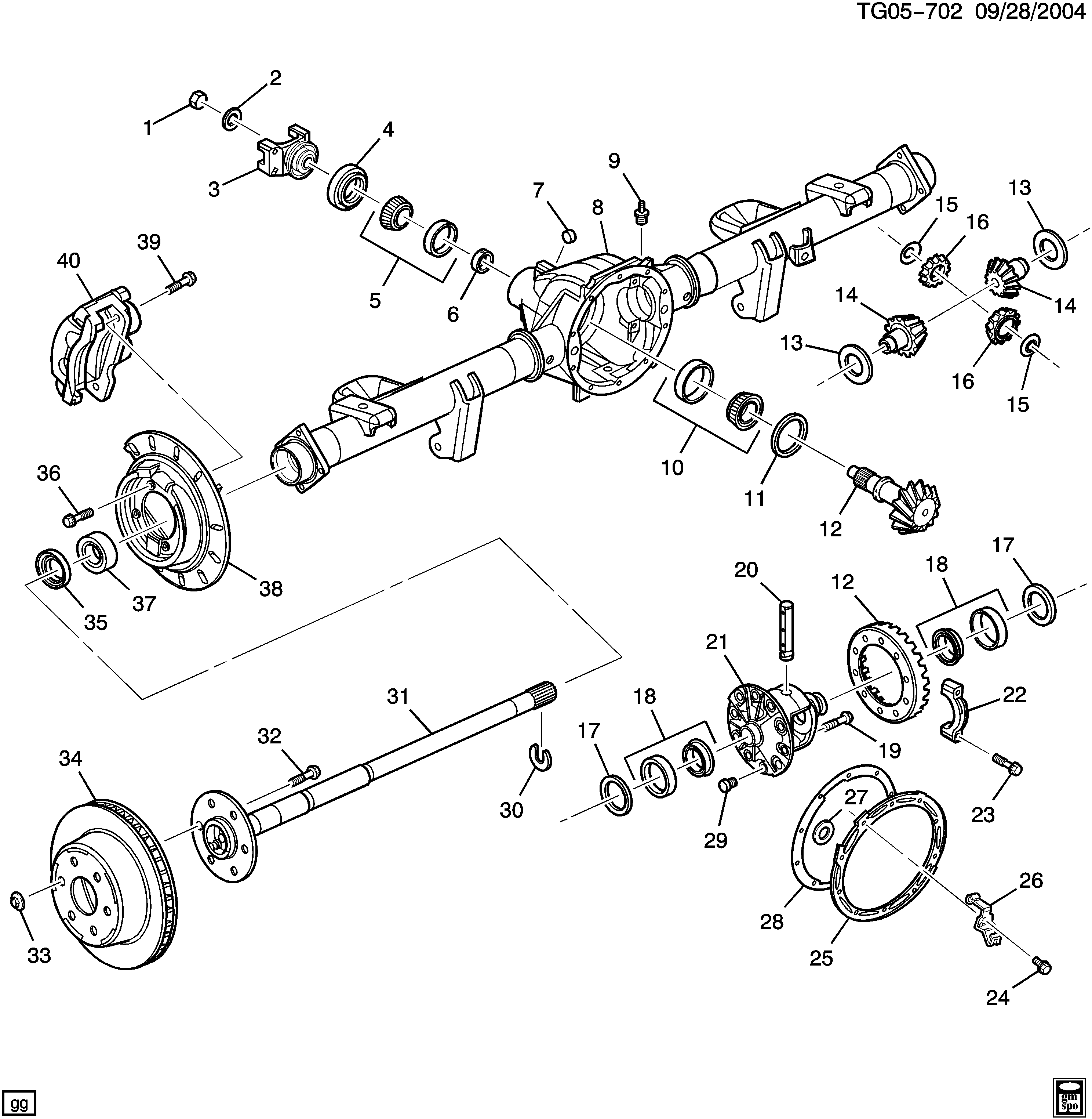 Pontiac 12471686 - SEAL,R/AXL SHF(ACDelco #291-315) autozip.com.ua