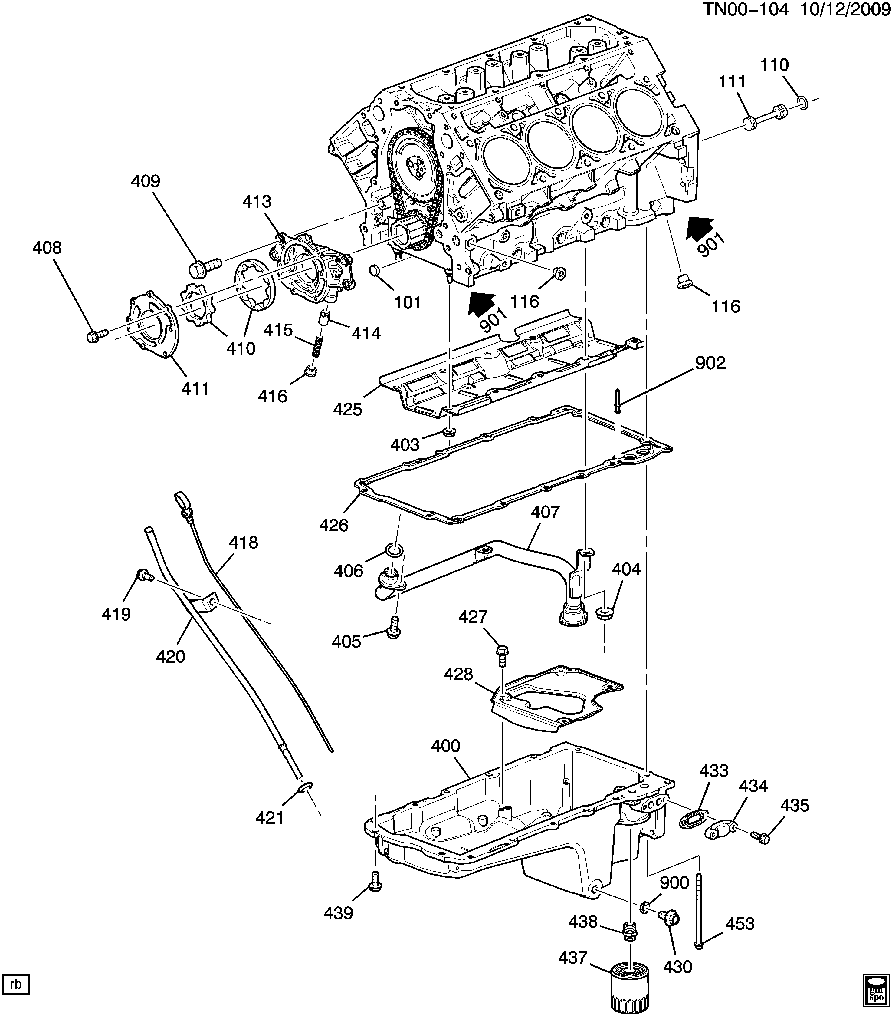 Chevrolet 19303975 - Масляний фільтр autozip.com.ua