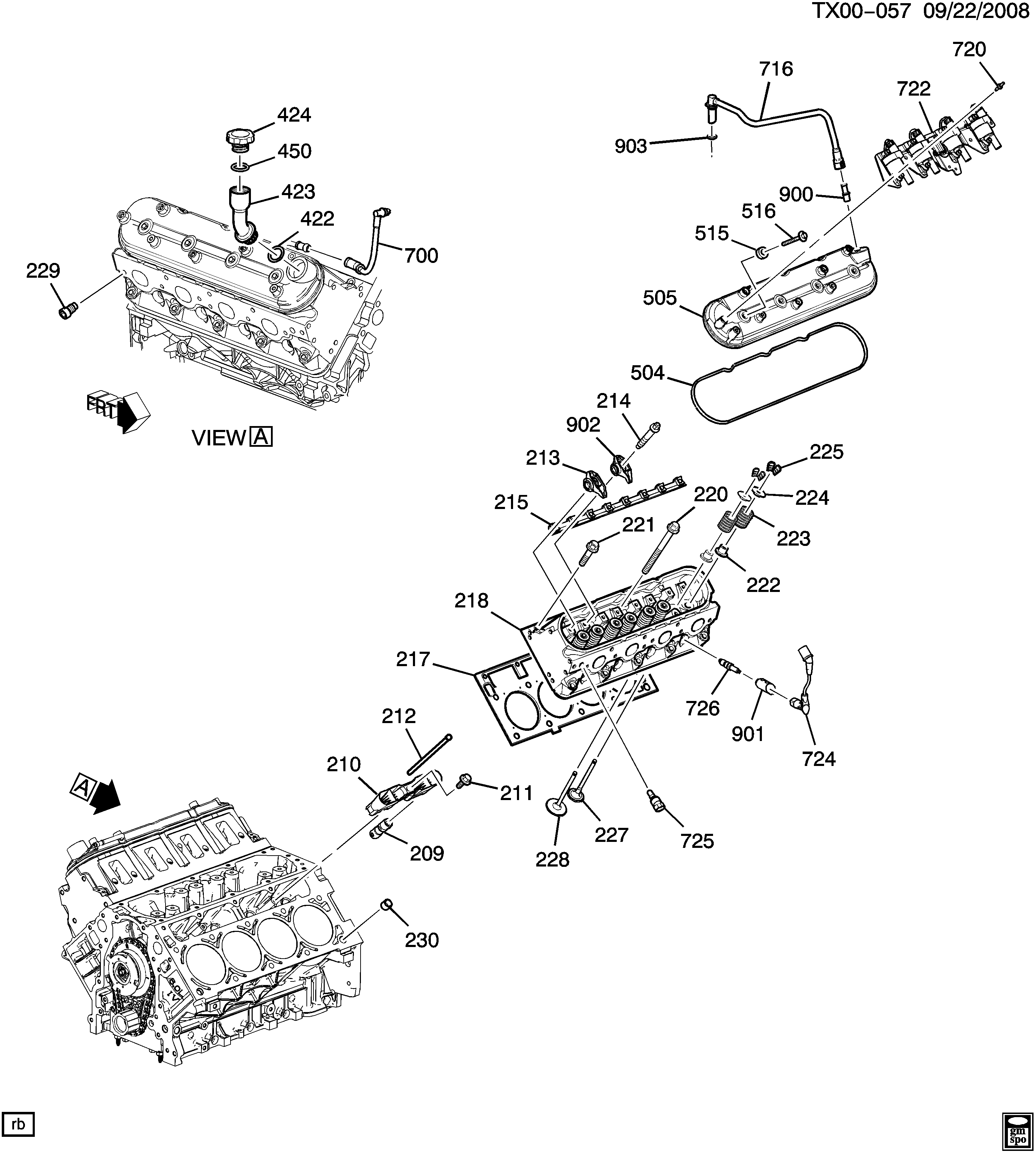 Oldsmobile 12610046 - GASKET,CYL HD(NEW HD BLTS REQD WHEN HEAD IS REMOVED)(ACDelco #12 autozip.com.ua