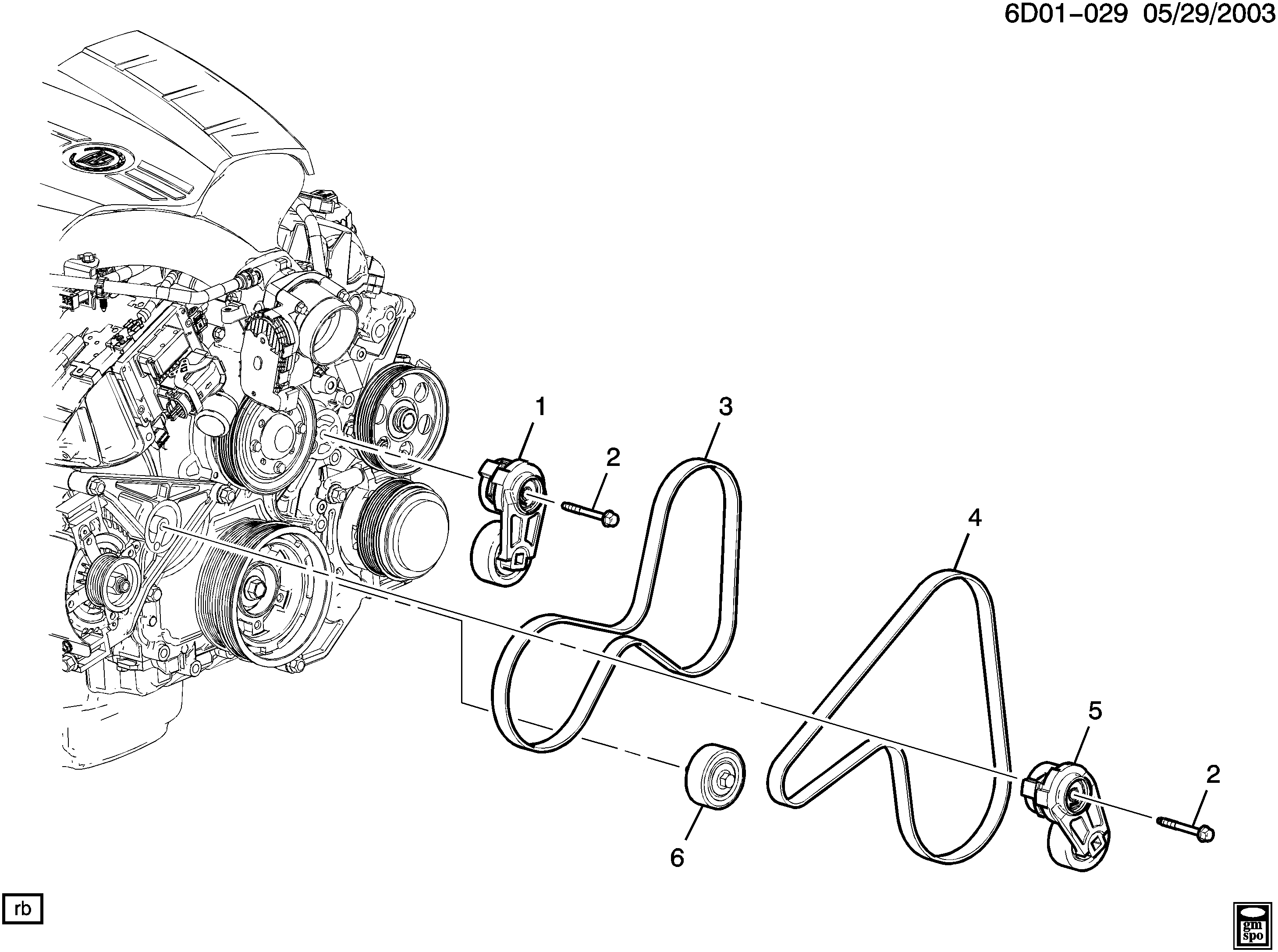 General Motors 12621991 - Поліклиновий ремінь autozip.com.ua