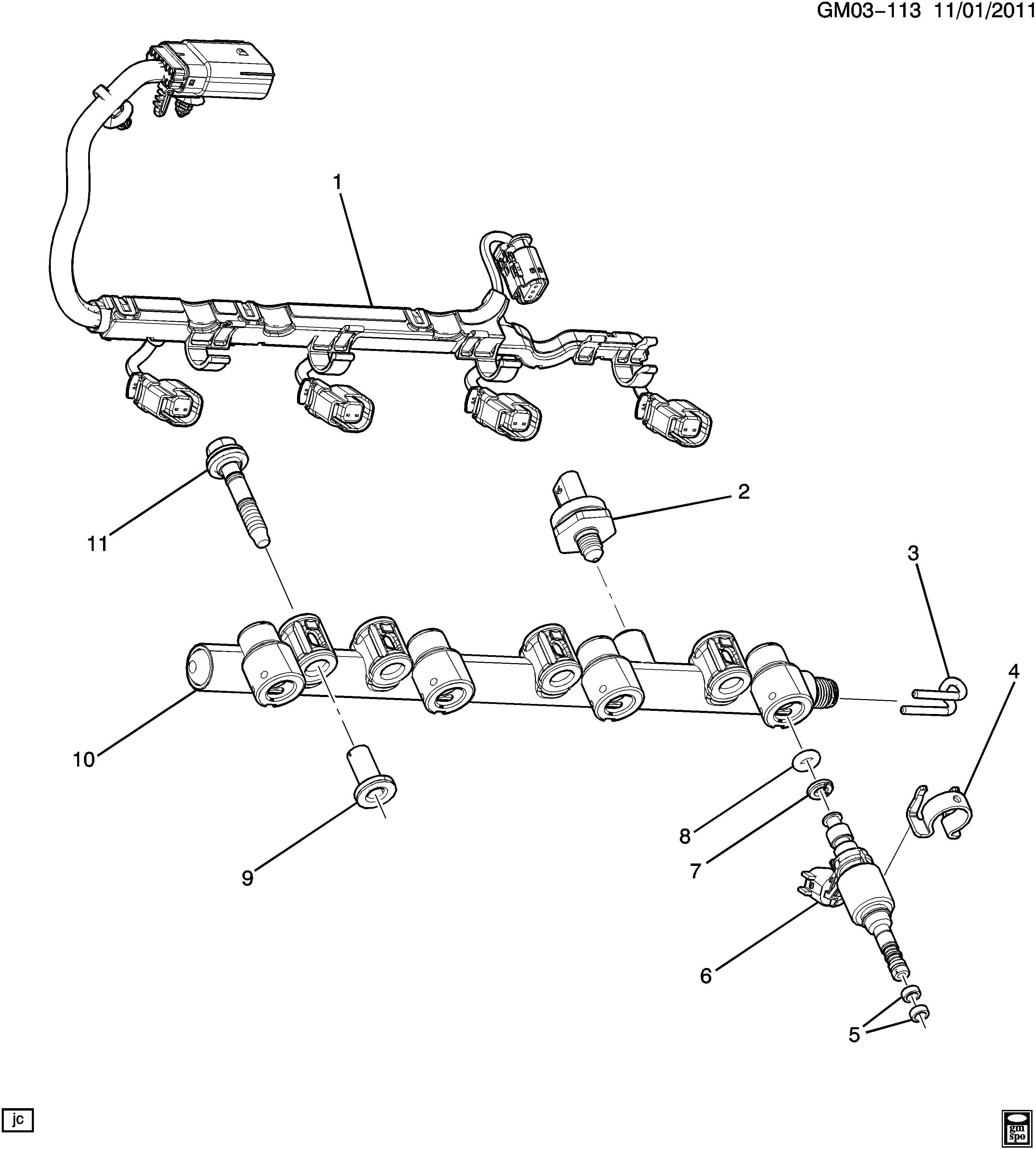 Opel 12 653 395 - Комплект кілець ущільнювачів, клапанна форсунка autozip.com.ua