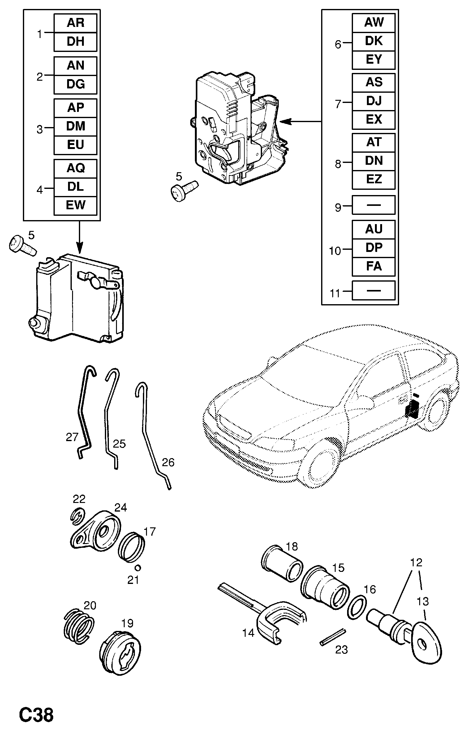 Cummins 1 33 764 - Повітряний фільтр autozip.com.ua