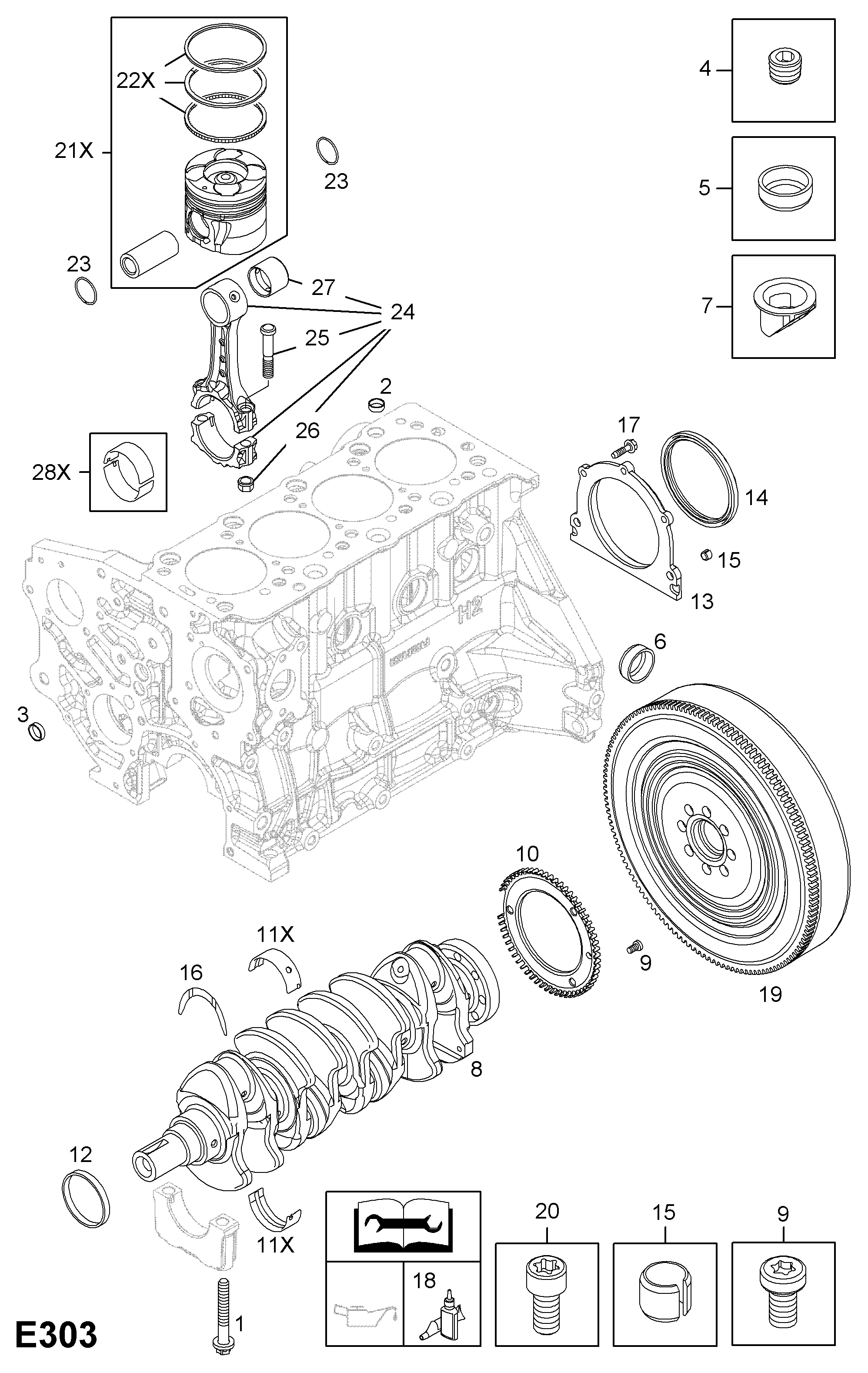 Opel 56 16 022 - Маховик autozip.com.ua