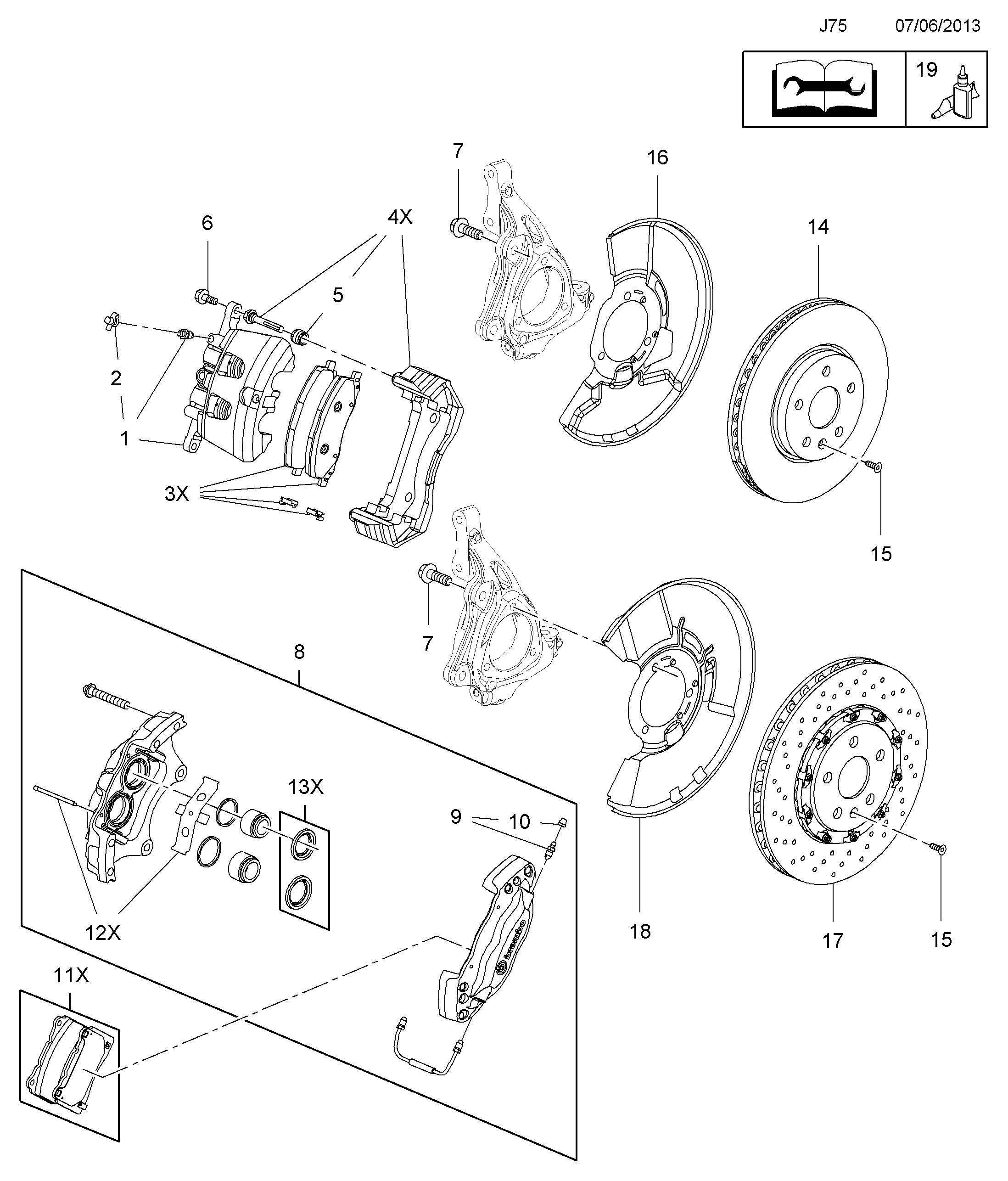 SAAB 5 69 335 - Гальмівний диск autozip.com.ua