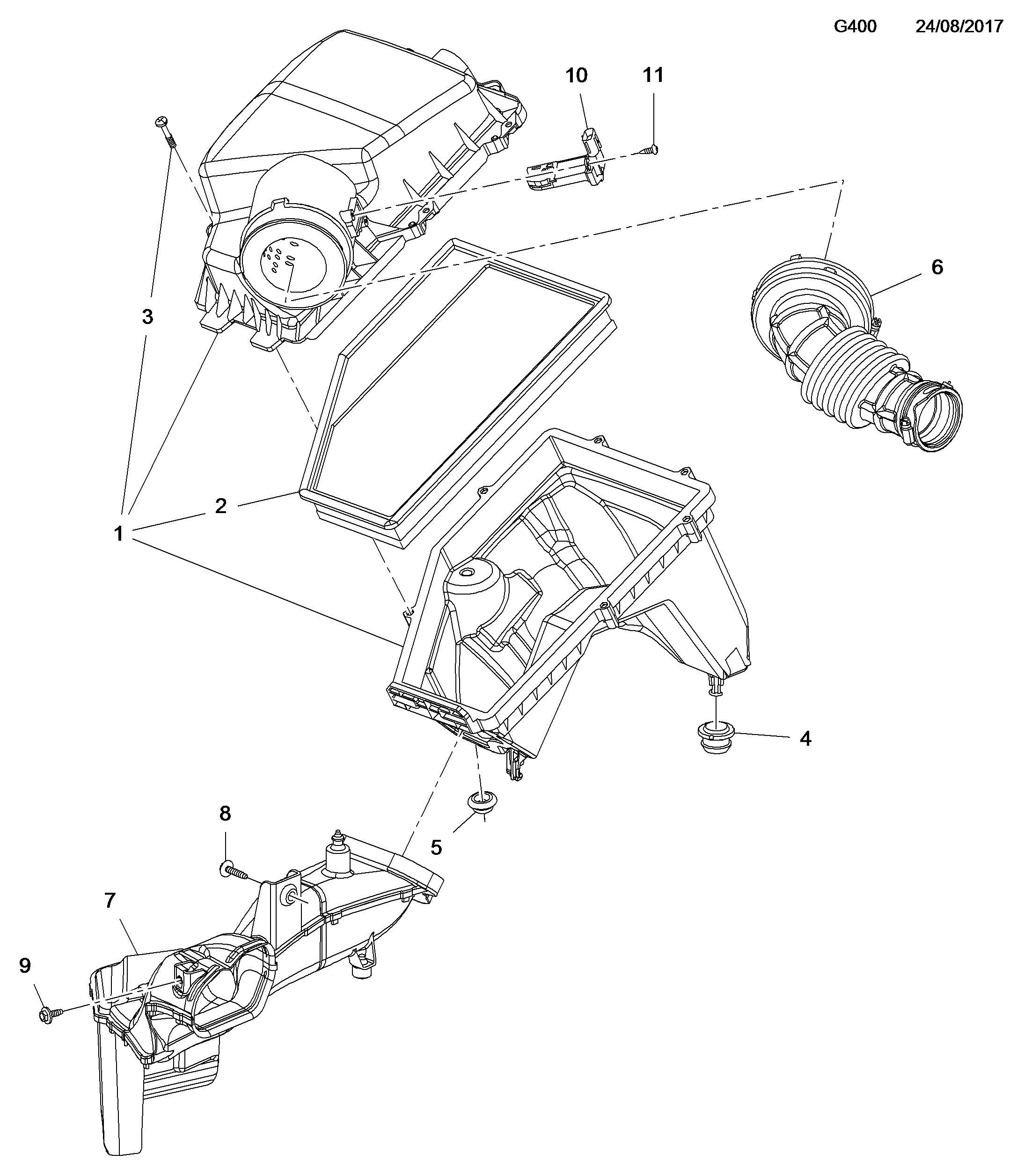 Vauxhall 48 19 491 - Датчик потоку, маси повітря autozip.com.ua