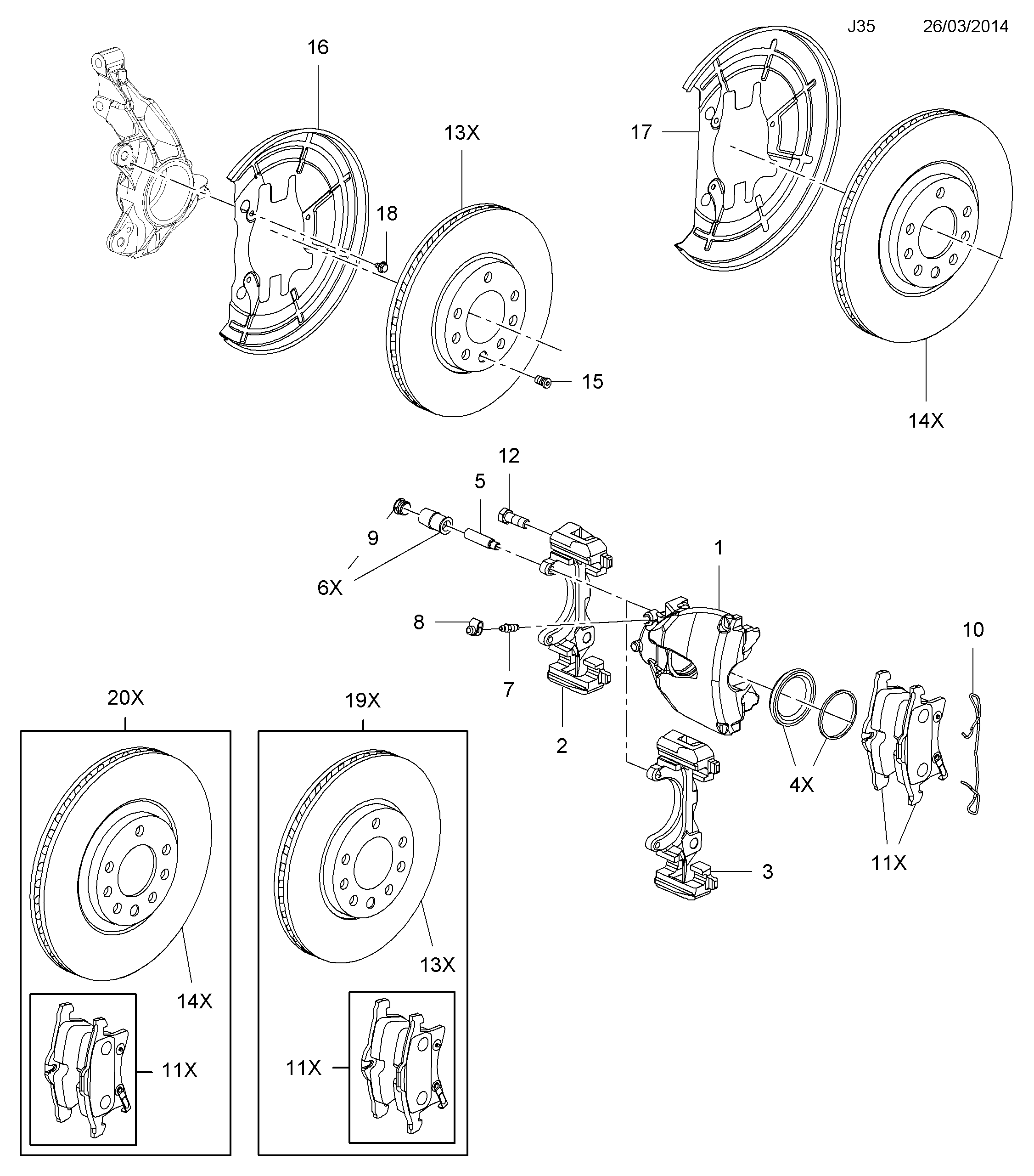 General Motors 569061 - Гальмівний диск autozip.com.ua